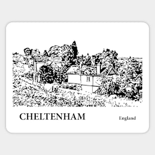 Cheltenham England Sticker